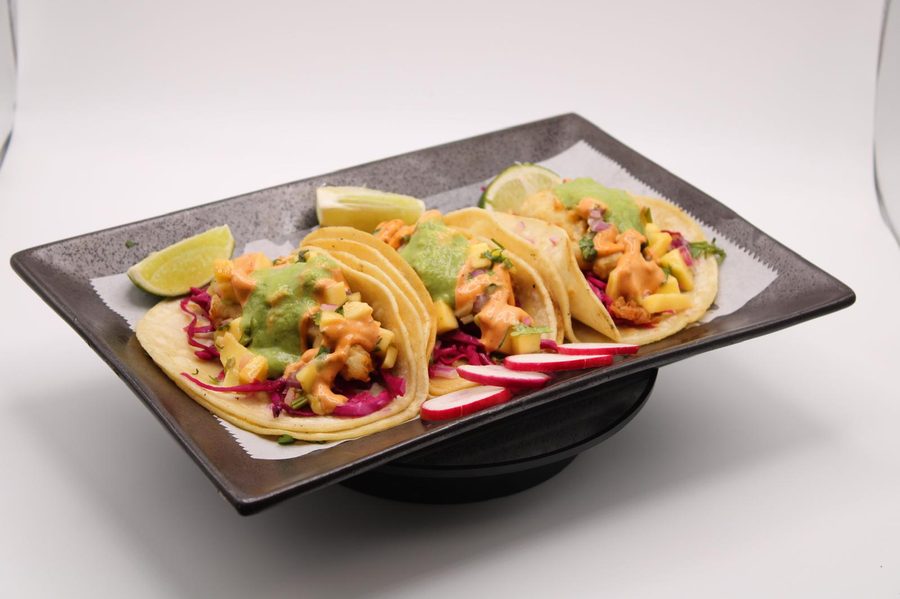 Baja fish tacos