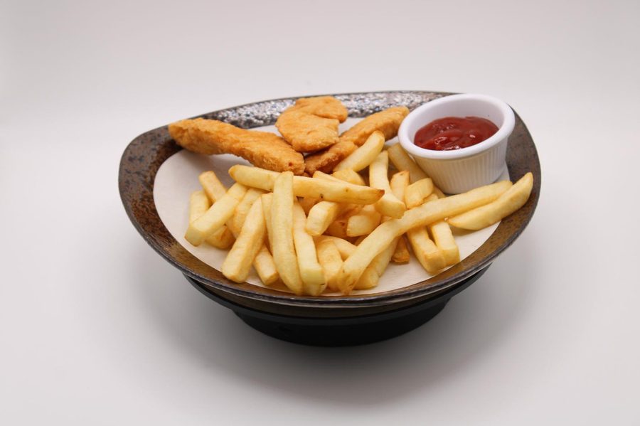 Chicken fingers and fries