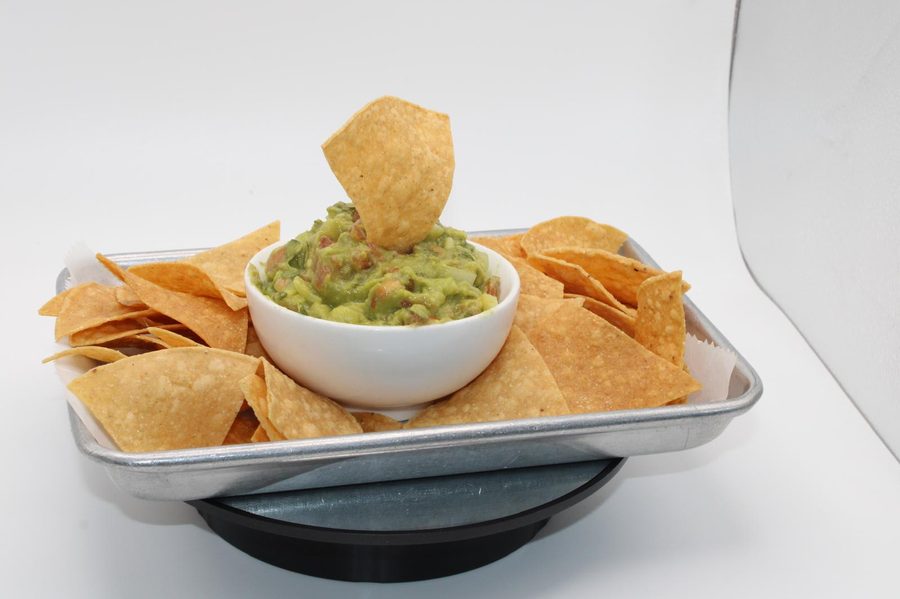 Guacamole and chips